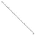 thumbnail image 2 of Auriga Fine Jewelry 925 Sterling Silver Rhodium Plated Diamond Bracelet 7 inch for Women, 2 of 6