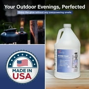 Firefly Fuel Clean Lamp Oil - Smokeless, Odorless, Eco-Friendly - 1 Gallon, Clear