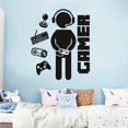 thumbnail image 3 of Gamer Con Controlador Calcomanía De Pared Gamer Pegatina Extraíble Game Boy Calcomanía Para Tienda De Casa Noticed HA020823-00, 3 of 6
