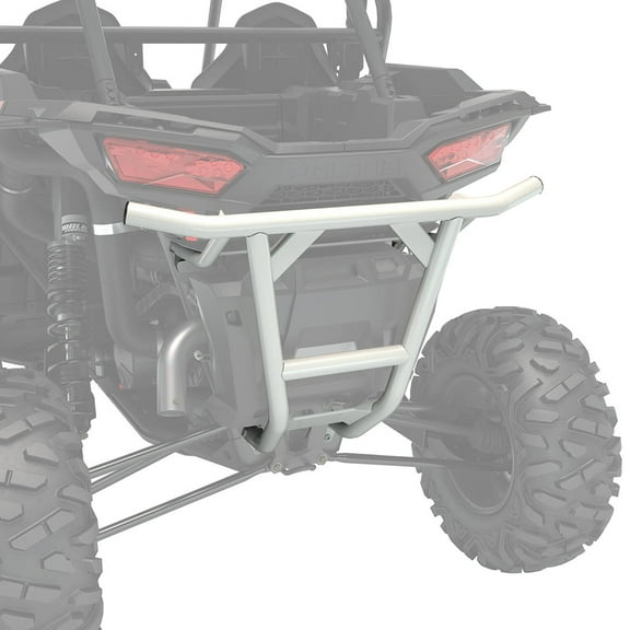Polaris 2879450-133 OEM White Lock & Ride Low Profile Rear Bumper 2014-2018 RZR XP 1000 &