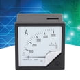 thumbnail image 3 of Pointer AC Ammeter, Analog  Meter Current Testing Fine Tuning Dial Buttons Clear Scales Battery Monitoring  for Electronic Applications, 3 of 8