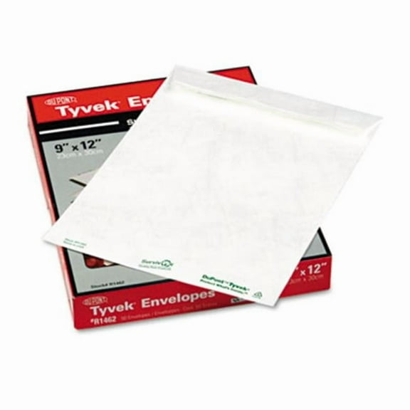 SURVIVOR  Tyvek Mailer- Side Seam- 9 x 12- White- 50/Box
