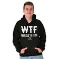 thumbnail image 4 of WTF Where's the Fish Fisherman Funny Hoodie Hooded Sweatshirt Men Brisco Brands S, 4 of 5
