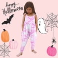 thumbnail image 3 of MEZZALL Combinaison Débardeur Imprimée pour Filles avec Pantalon Harem Adorable pour Tout-Petits Usage Quotidien, Rose Clair, 7-8 Ans, 3 of 5