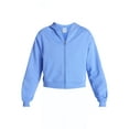 thumbnail image 6 of No Boundaries Boxy Zip-Up Hoodie, Women's XXS-XXL, 6 of 6