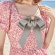 thumbnail image 2 of Broche de lazo preatado Yuyangstore para mujer con cuentas gris, 2 of 8