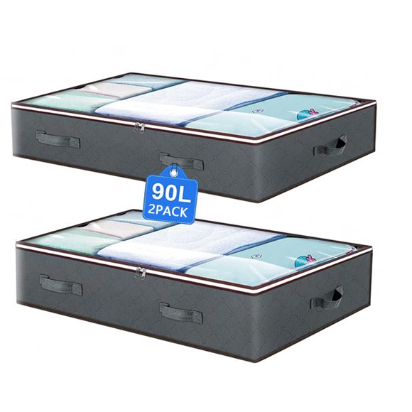 Shallow Underbed Storage Containers