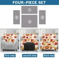 thumbnail image 6 of HELLHERO Pumpkin Maple Leaf Pumpkin Maple Leaf Print Lazyboy Recliner Chair Covers for Reclining Chair Thanksgiving Home Decor, Easy to Install, 6 of 8