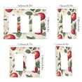 thumbnail image 2 of Yayeee Rocker Switch Wall Plate 1-Gang 4.6"x2.9" Home Decorative Outlet Cover, Apples Flower Pattern, 2 of 6