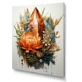 thumbnail image 2 of Designart "Pyrite Radiance Colorful Spiritual Stone II" Spiritual Canvas Wall Art, 2 of 5
