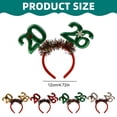 thumbnail image 2 of TUWAFE Happy New Year Headbands – New Year Accessories 2026, New Year Headbands, New Year Eve Headbands for Women, New Year Headband 2026 for Holiday Styling, 2 of 7
