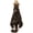 Brown, variant on Best Pet Supplies 2-in-1 Stuffless Squeaky Dog Toy, Soft Dog Chew Toys, Squirrel, Medium