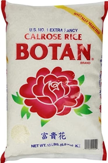 Botan Rice, 15 lb