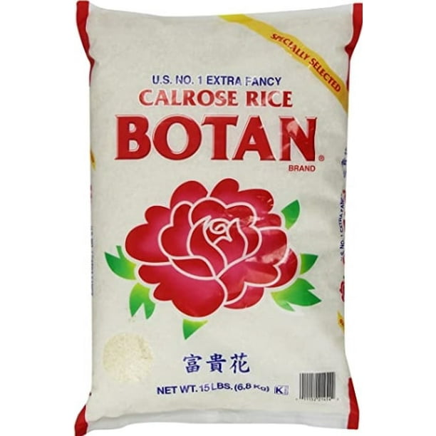 Botan Rice, 15 lb - Walmart.com