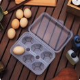 thumbnail image 5 of Portable Shockproof Egg Carrier Container, 6 Eggs Storage Box for Outdoor Camping Hiking Picnic, Durable, Leak-Proof, and Crush-Resistant Design, 5 of 8