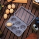 thumbnail image 4 of Estuche portátil para 6 huevos | Contenedor de almacenamiento a prueba de golpes para camping, senderismo y pícnic | Caja protectora de plástico blanco para huevos, 4 of 6