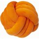 thumbnail image 1 of wonima44 Knot Pillows Ball Round Throw Pillows Home Decor Cushion Decorative Aesthetic Throw Pillows，Orange 8inch, 1 of 1