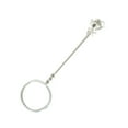 thumbnail image 2 of Wosthever Clip de anillo para hombre, anillos de dedo para fumar Retro en forma de rosa, soporte de mano de Metal ajustable a la moda para mujer, encendedores Plata brillante N0.16/S, 2 of 6
