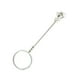 thumbnail image 2 of Yuarrent Accesorios de Clip de anillo para hombre, anillos de dedo, suministros de joyería ajustables, coleccionables elegantes, soporte de mano de Metal encendedores Plata brillante N0.16/S Yuarrent HA061669-11, 2 of 6