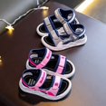 thumbnail image 4 of MEZZALL Girls Sandals For Toddler Kids And Youth Adjustable Straps Lightweight Comfortable Casual Outdoor Summer Footwear Cozy Baby Wear, 4 of 5