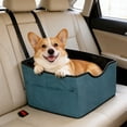 thumbnail image 4 of Pet Car Seat for Dogs and Cats – Portable Elevated Travel Bed with Washable Cover, Non-Slide Back Seat Protector, Waterproof and Wear-Resistant Pet Car Seat for Travel, 4 of 6