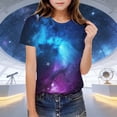 thumbnail image 2 of Hauts d'Été à Manches Courtes pour Garçons Tout-Petits Imprimé Col Rond T-Shirt 1 Pce, 2 of 9