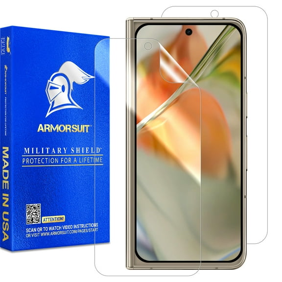 ArmorSuit 2 Pack for Google Pixel 9 Pro Fold Screen Protector Case Friendly MilitaryShield HD Clear Film - Made in USA