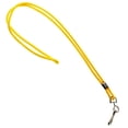 thumbnail image 7 of 25 Pack - Premium Round ID Badge Neck Lanyards for Card Holders and Name Tags - 36 in Non-Breakaway Heavy Duty Cord & Secure Metal Swivel J Hook Clip by Specialist ID (Yellow), 7 of 7