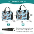 thumbnail image 2 of Dachshund Or Dogs Cooler Bag Lunch Bag Soft Cooler Cooling Tote Insulated Lunch Box for Adult Men Women, 2 of 6