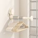 thumbnail image 4 of Organizador con Ventosas - Estante de Almacenamiento Telescópico para Pared - Tendedero para Balcón Sin Taladro - Barra de Plástico para Colgar Ropa y Toallas - Ahorra Espacio En Baño, Cocina y Lavad, 4 of 7