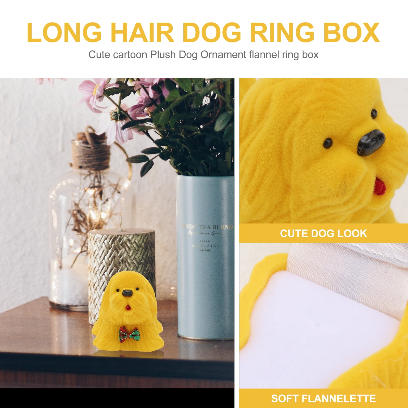 Dog ring box hotsell
