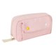 thumbnail image 1 of Estuche para lápices y neceser de maquillaje de gran capacidad, portátil, elegante y multiusos para estudiantes. Rosa, 1 of 9