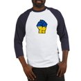 thumbnail image 1 of CafePress - Stand With Ukraine Baseball Jersey - Cotton Baseball Jersey, 3/4 Raglan Sleeve Shirt, 1 of 1