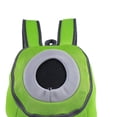 thumbnail image 3 of Perro gato Oxford tela mascota cachorro portador mochila frontal Tote Carrier bolsa de viaje Verde Zulema Dog Pet Puppy Backpack Carrier, 3 of 8