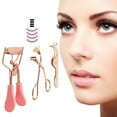 thumbnail image 2 of 3 unidades de rizador de pestañas local, accesorios para pestañas, herramienta de maquillaje portátil para principiantes, para mujer, 2 of 8