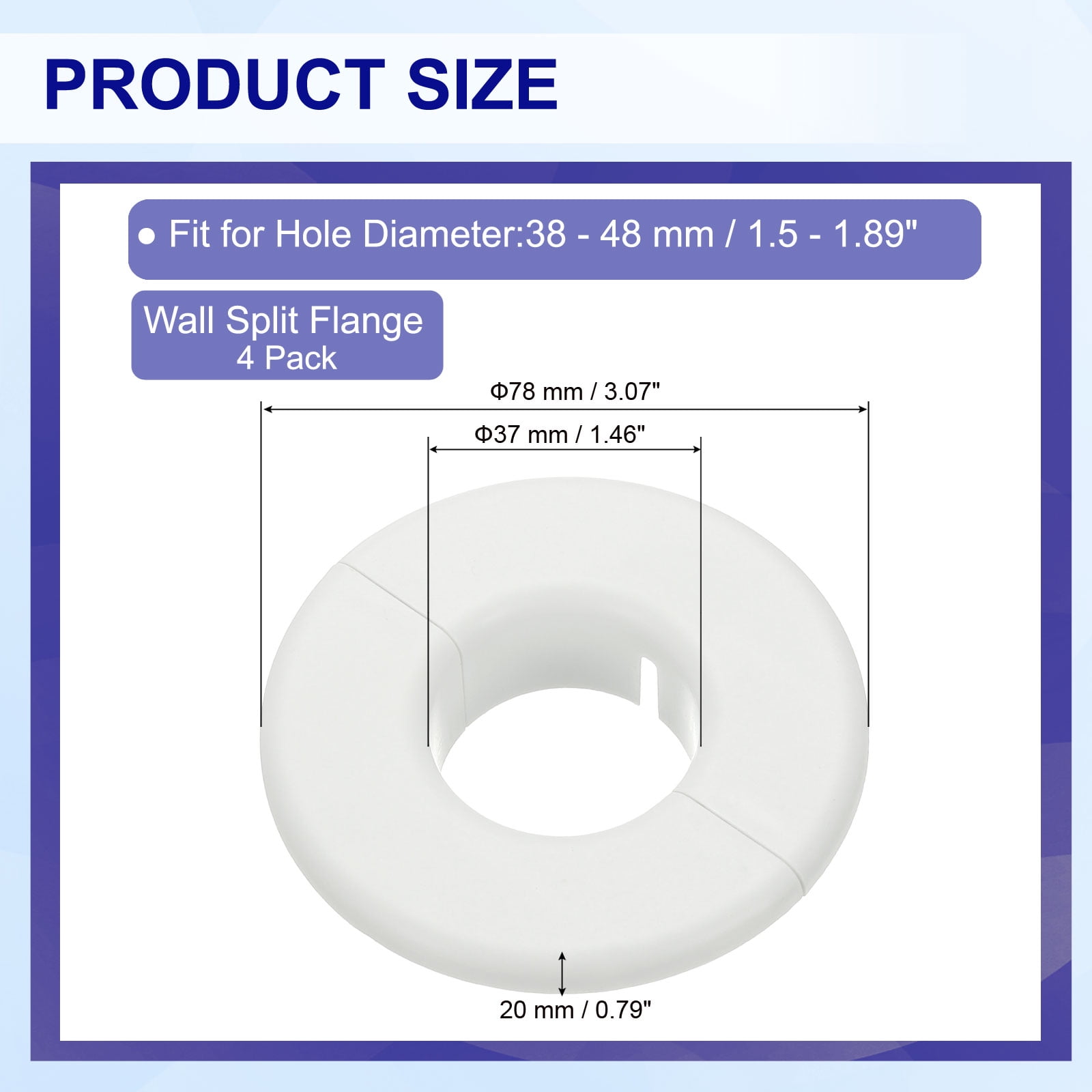 Wall Split Flange 1.5