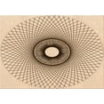 thumbnail image 1 of Ahgly Company Machine Washable Indoor Rectangle Transitional Light Brown Area Rugs, 2' x 4', 1 of 7