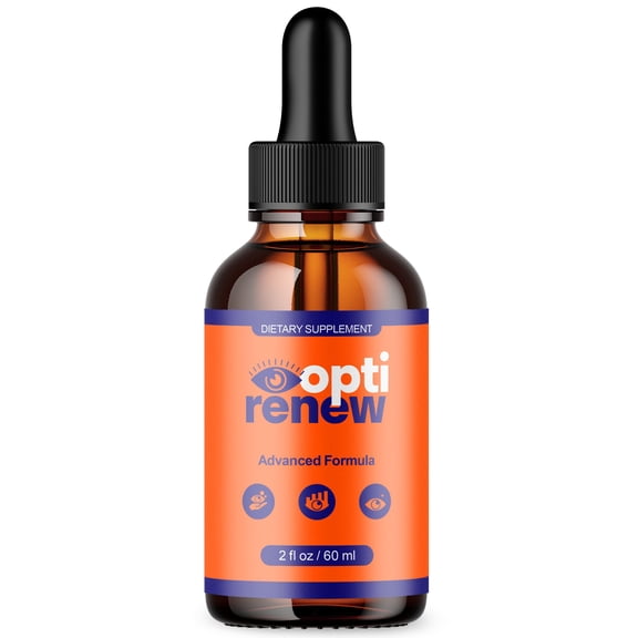 Opti Renew Vision Support Drops Advanced Formula Eye Health Supplement OptiRenew 30 Servings