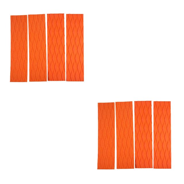 Wosthever Alfombrilla de 4 Uds., alfombrilla trasera, almohadillas de remo, accesorios para tabla de surf acuático Type3 NO3