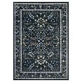 thumbnail image 5 of JoanKaren 9'x12'Area Rugs,Modern Floral Printed Large Rug for Living Room,Machine Washable,Non-Slip Backing Stain Resistant Farmhouse Floor Cover,Black, 5 of 10