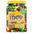 thumbnail image 2 of M&M'S Peanut Milk Chocolate Candy, 62 oz Jar, Pack of 3, 2 of 5