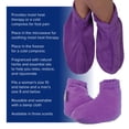 thumbnail image 6 of Bed Buddy Foot Warmers, Heat/Cool Wrap for Muscle Pain, Microwaveable, Chill Compress (Lavender), 6 of 10