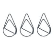 thumbnail image 2 of tredstone 50 Pièces Petits Trombones Rétro Maison École Document d'Affaires Pinces de Papeterie Simple Portable Enfants Enfants Noir, 2 of 6