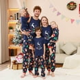 thumbnail image 2 of Felirenzacia Family Christmas Pajamas Matching Sets Xmas PJs Mathching Set, Holiday Family Sleepwear Sets Long Sleeves, 2 of 7