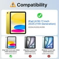 thumbnail image 2 of MoKo for iPad 11-inch (A16) 11th Generation Case 2025, iPad 10th Generation Case 2022 with Pencil Holder, Slim Lightweight iPad Cover with Rugged PC Translucent Back Shell, Yellow, 2 of 9