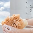 thumbnail image 4 of Guantes exfoliantes para ducha y cuerpo, toallas de baño de doble cara de doble uso, 4 unidades, 4 of 5