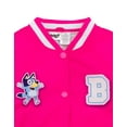 thumbnail image 5 of Bluey Bingo Varsity Bomber Jacket Toddler to Big Kid, 5 of 5