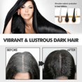 thumbnail image 3 of EELHOE Black Hair Spray Natural Black Hair Cover White Hair Smooth and Moisturizing Hair Conditioner Spray, 3 of 4