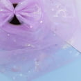 thumbnail image 4 of Washranp Tulle Mesh Roll,Reusable 2.36"25Yard DIY Glitter Sequin Tulle Organza Spool for Wedding Backdrop Crafts Birthday Party Supplies, 4 of 7