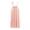 Pink, variant on Women's Tie Strap Nightgown Night Dress Soft Cotton Knit Ruched Neck Loose Fitting Sleepshirt for Summer Bedroom Loungewear Green Plus Size Pajamas XL